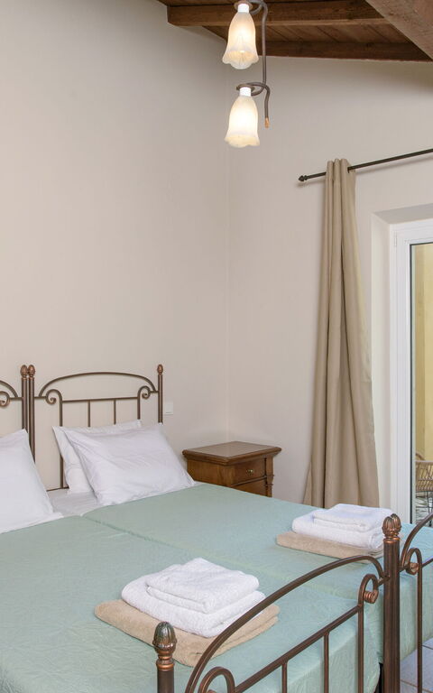 Villa Moyria: soveværelse