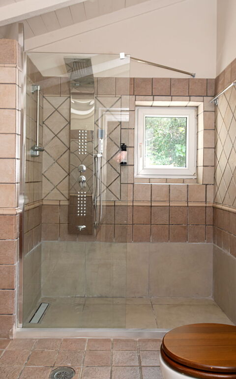 Villa Moyria: Badeværelse