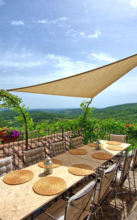 Villa Collina: Altan / terrasse / gårdhave