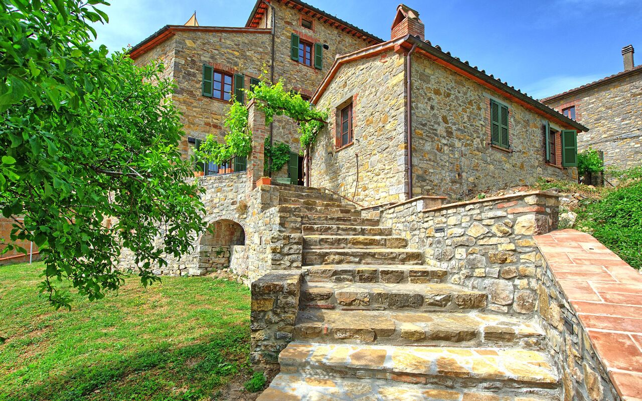 Villa Collina: Have, Sommer, Udendørs, Udvendige