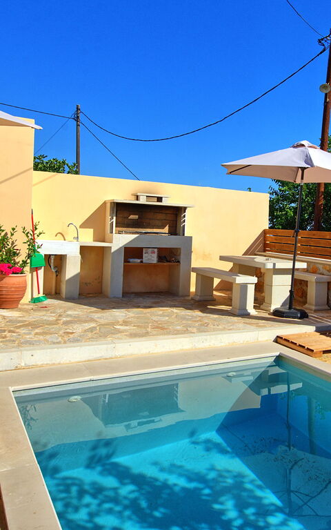 Villa Vicilla: pool, Udendørs