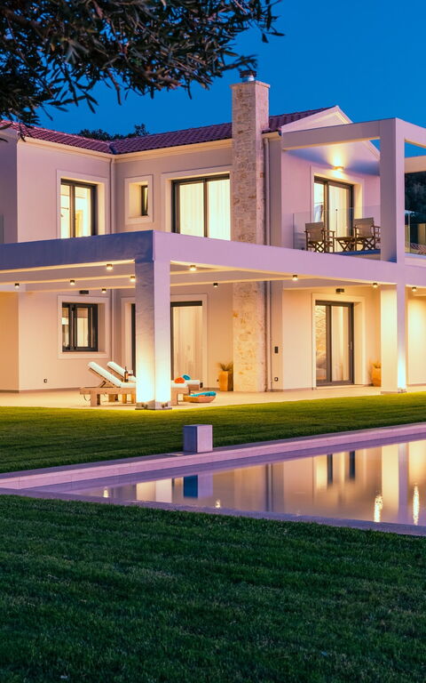 Villa Ebellina: Have, pool, Udendørs