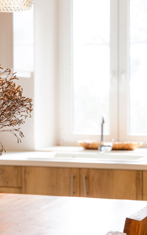 Villa Jacaranda: Frokostlokale, Køkken