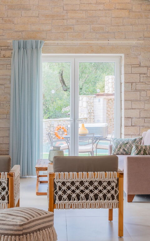 Villa Jacaranda: Stue