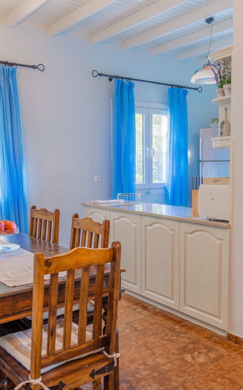 Villa Dimitris: Frokostlokale, Køkken