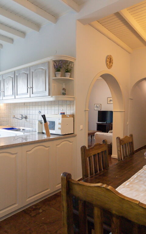 Villa Dimitris: Frokostlokale, Køkken