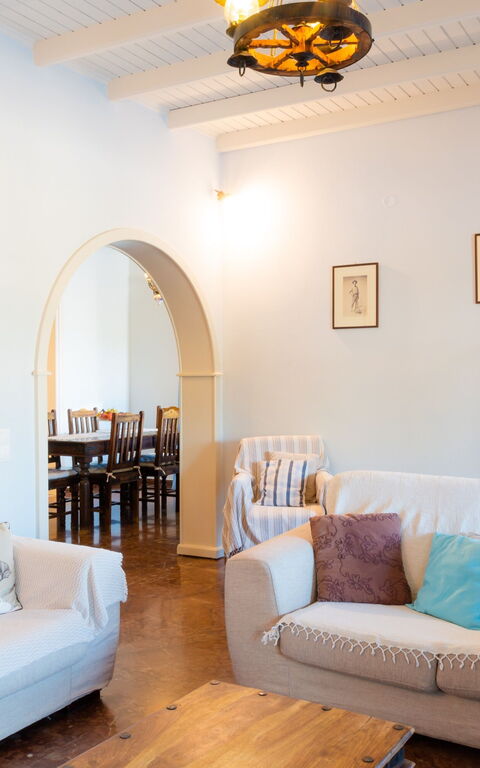 Villa Dimitris: Stue