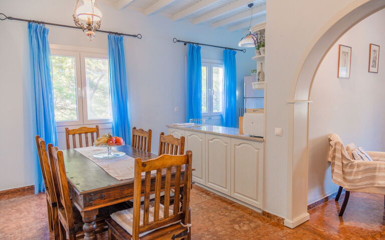 Villa Dimitris: Frokostlokale, Køkken