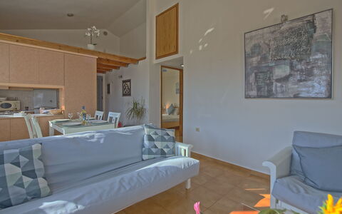 Feriebolig Emmanouela: Stue