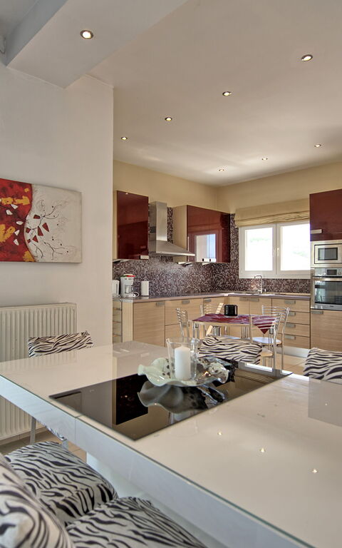 Beach Villa Christina: Køkken