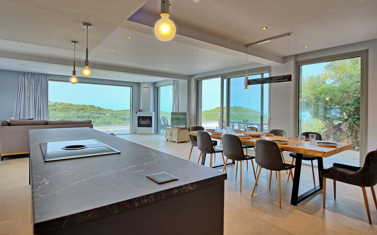 Villa Prokimea: Frokostlokale, Køkken