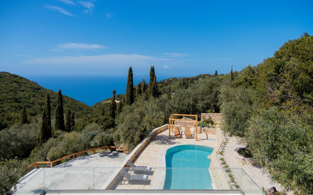Villa Prokimea: pool, Udendørs, Visninger