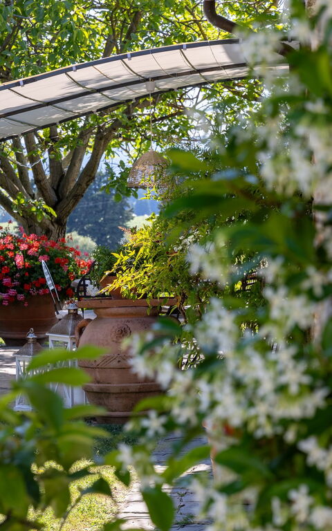 San Guido: Have, Udendørs