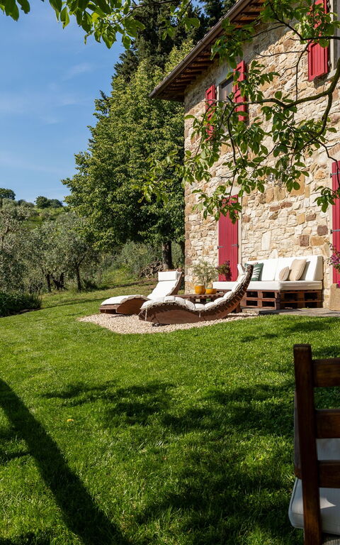 San Guido: Have, Udendørs