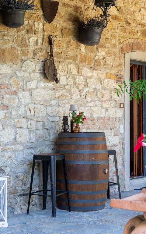 San Guido: Have, Udendørs, Udvendige