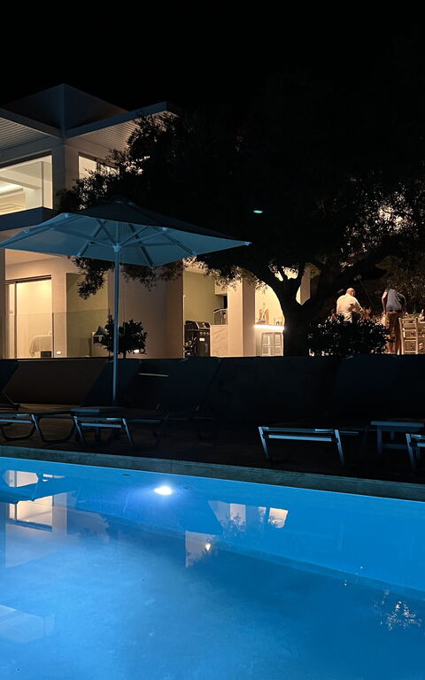 Villa Bluewhite: Udendørs