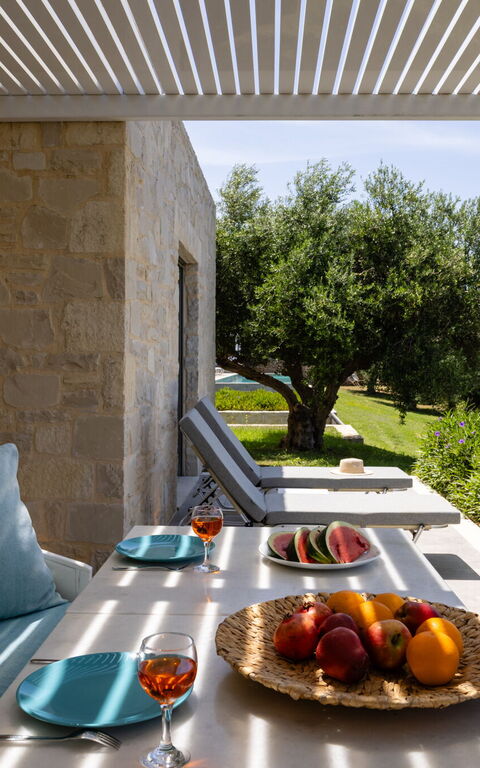 Villa Bluewhite: Altan / terrasse / gårdhave, Udendørs