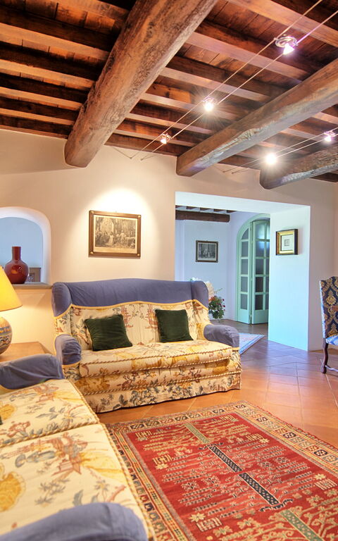 Villa Paneretta: Frokostlokale, Stue