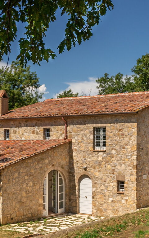 Villa Lucarella: Udendørs, Udvendige