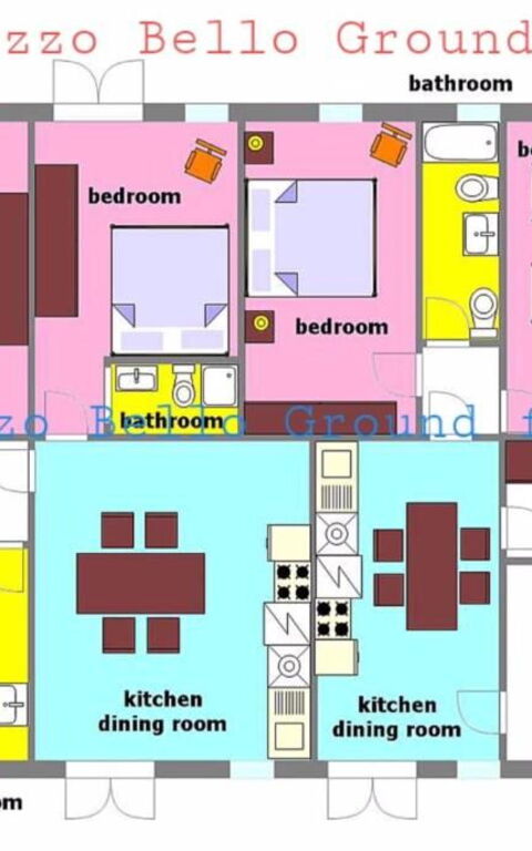 Palazzo Bello: Planimetri