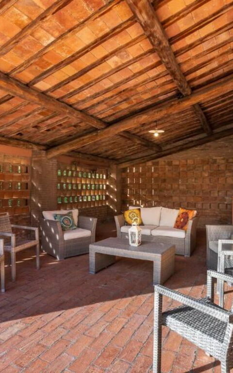 Palazzo Bello: Altan / terrasse / gårdhave, Udendørs