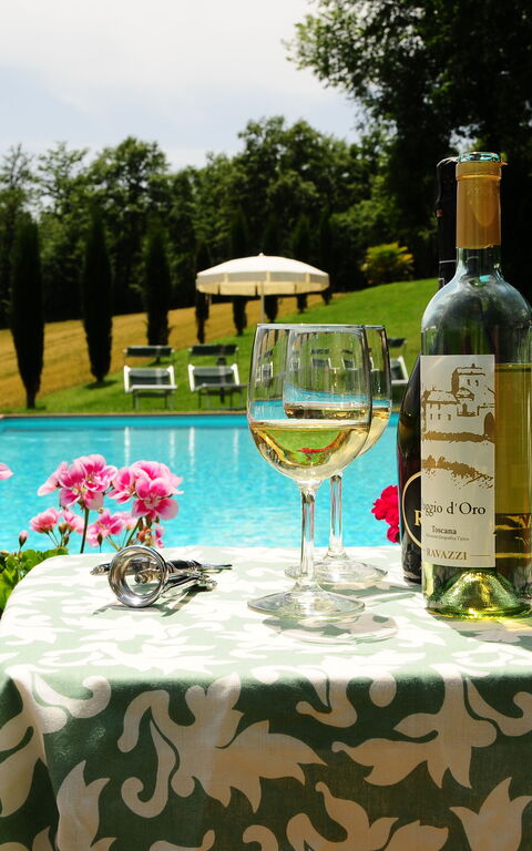 Casale Chieteno: Have, pool