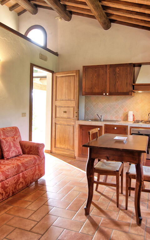 Casale Chieteno: Køkken, Stue