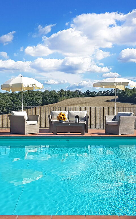 Casale Chieteno: Have, pool, Sommer, Udendørs, Visninger