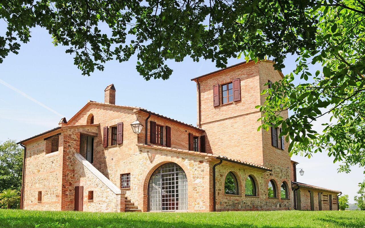 Casale Chieteno: Have, Udvendige