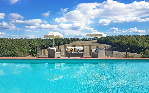 Casale Chieteno: Have, pool, Sommer, Udendørs, Visninger