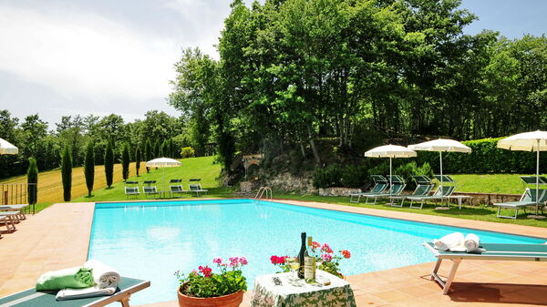 Casale Chieteno: pool, Sommer, Udendørs