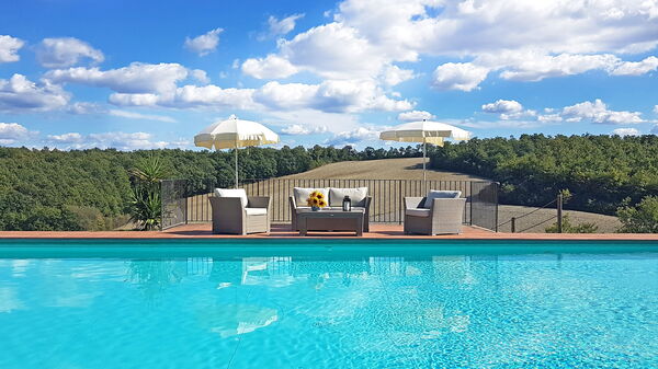 Casale Chieteno: Have, pool, Sommer, Udendørs, Visninger