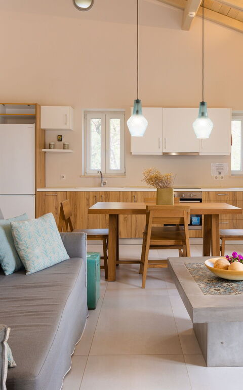 Villa Yaisemi: Køkken, Stue