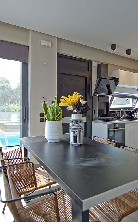 Villa Popi: Frokostlokale, Køkken