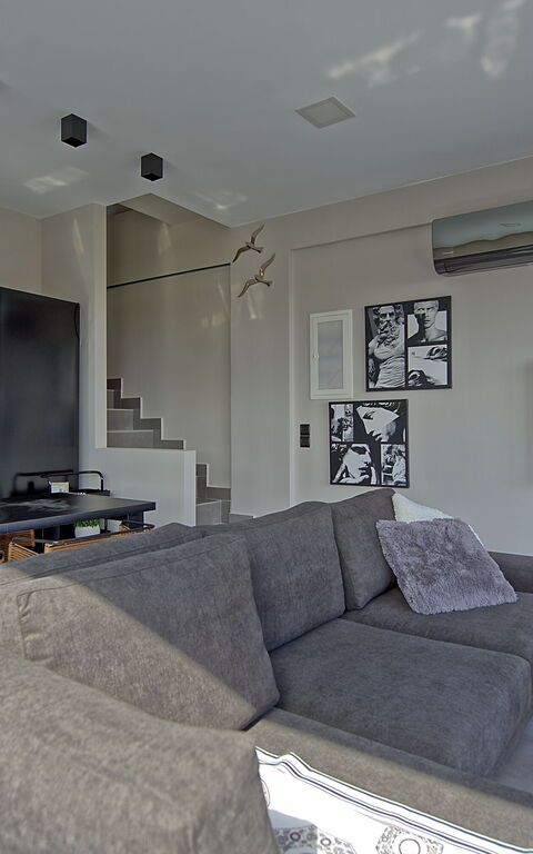 Villa Popi: Frokostlokale, Stue