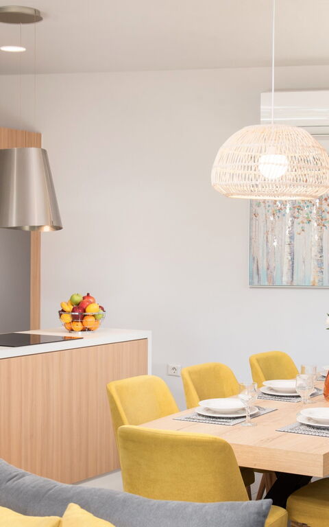 Villa Ampela: Frokostlokale, Køkken