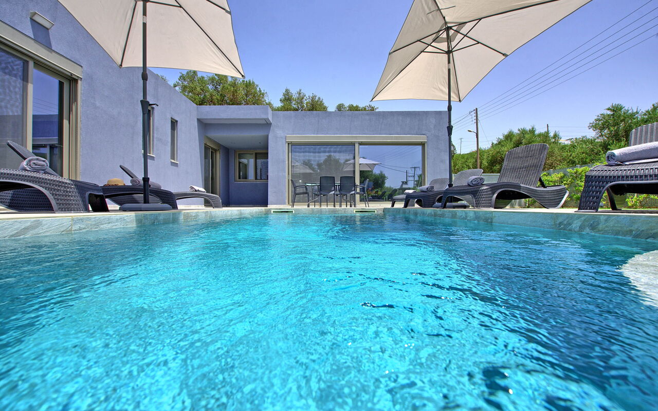 Villa Ampela: pool, Sommer, Udendørs