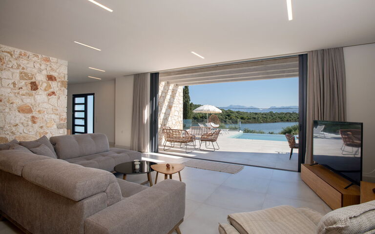Villa Serapias: Stue