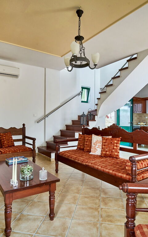 Villa Politini: Køkken, Stue