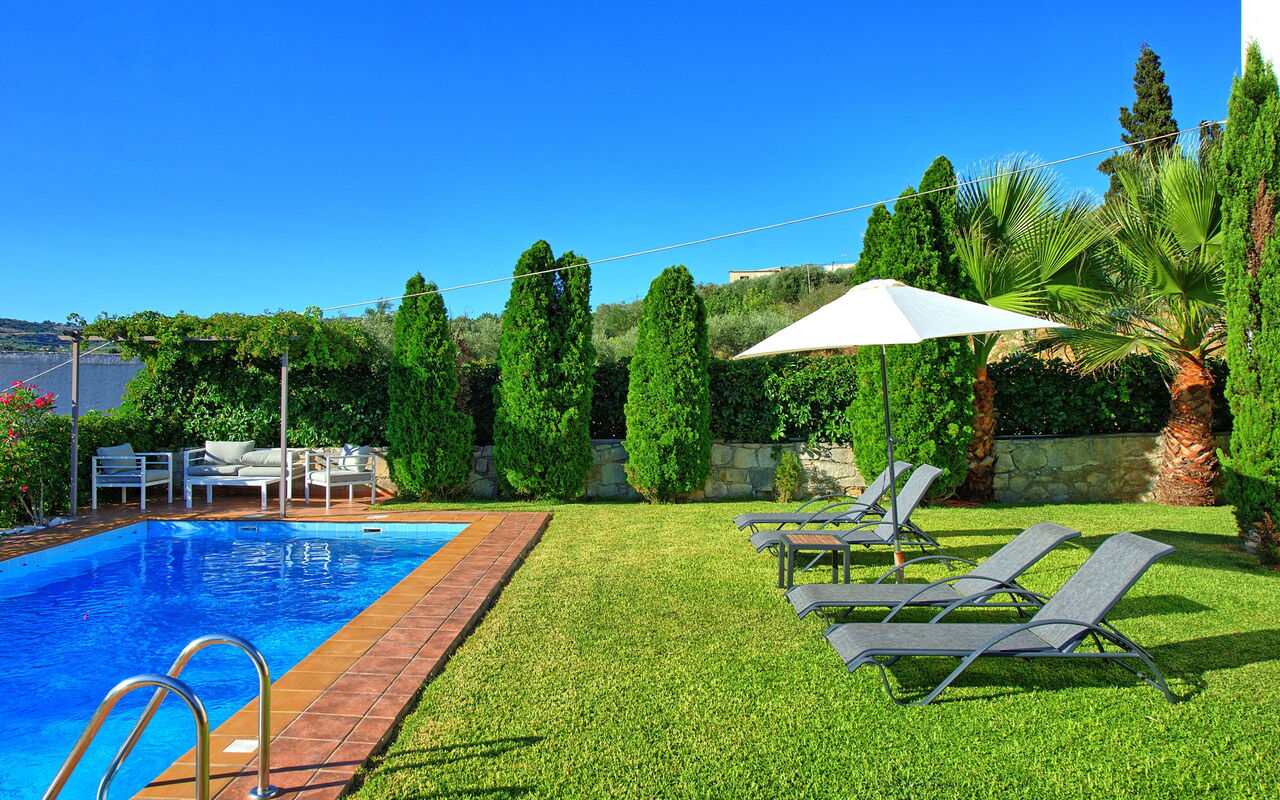 Villa Politini: Have, pool