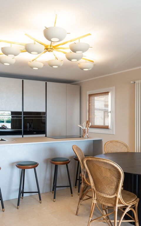 Aurispa: Frokostlokale, Køkken