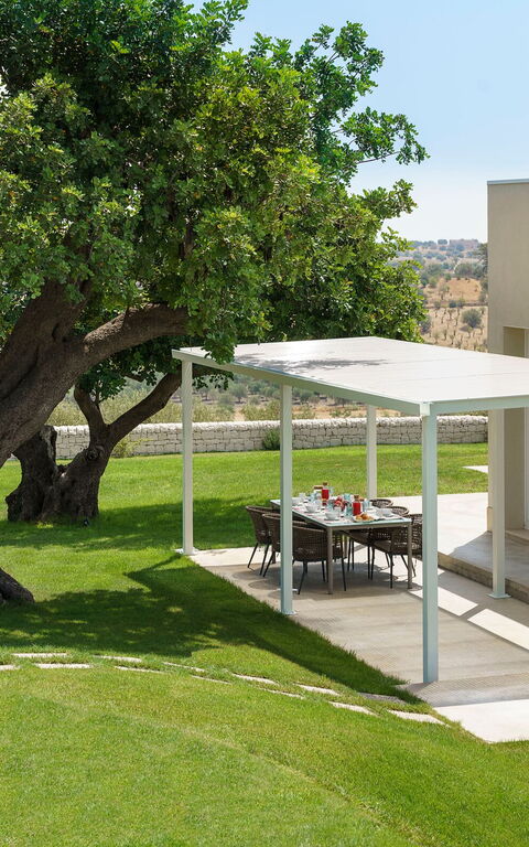 Villa Colleverde: Have, Udendørs