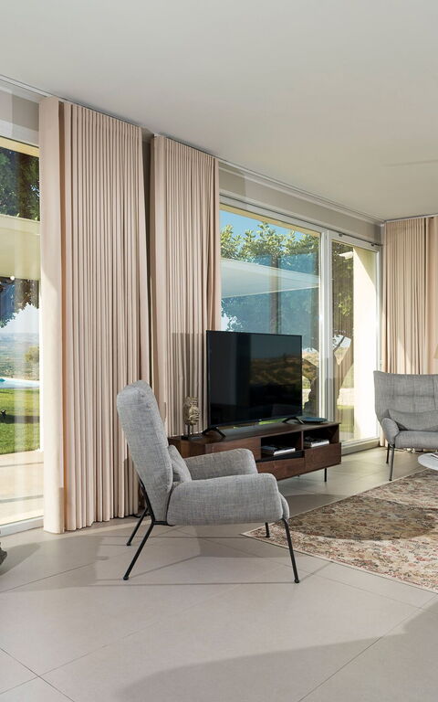 Villa Colleverde: Frokostlokale, Køkken, Stue