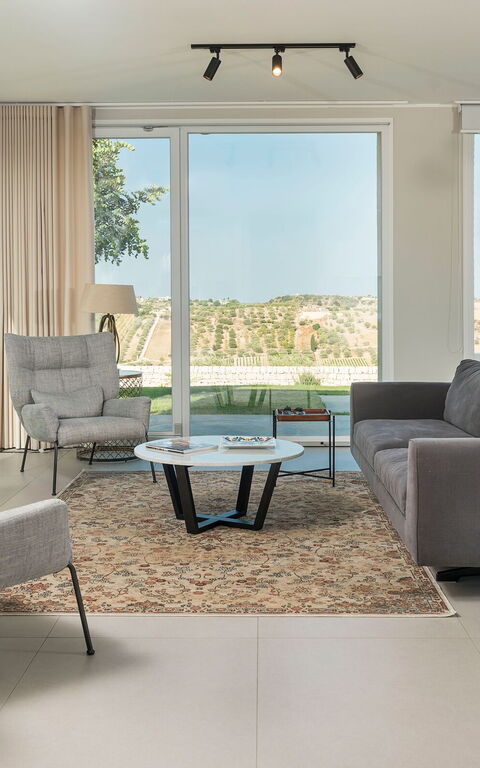 Villa Colleverde: Frokostlokale, Køkken, Stue