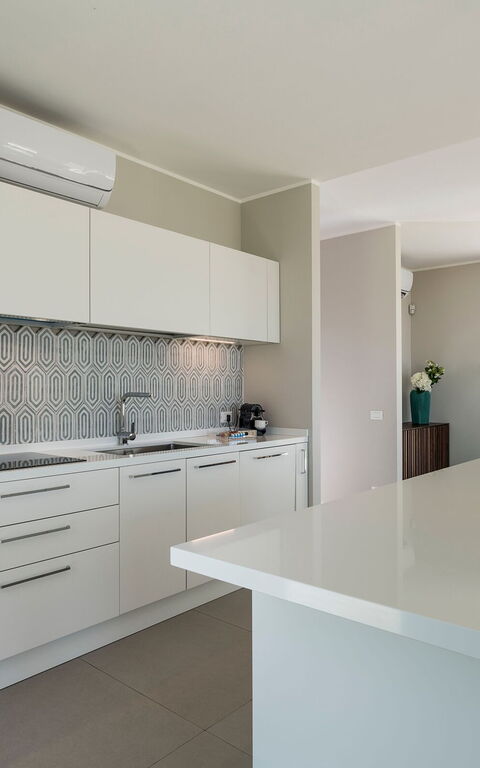 Villa Colleverde: Frokostlokale, Køkken, Stue