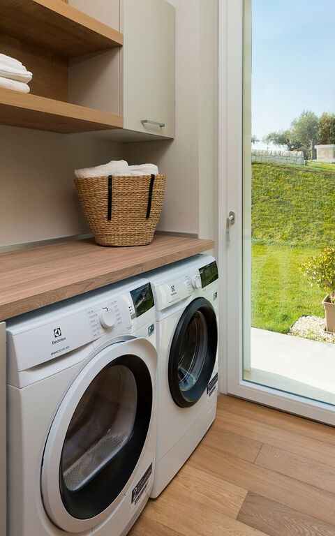 Villa Colleverde: Frokostlokale, Køkken, Stue