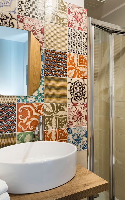 Villa Colleverde: Badeværelse