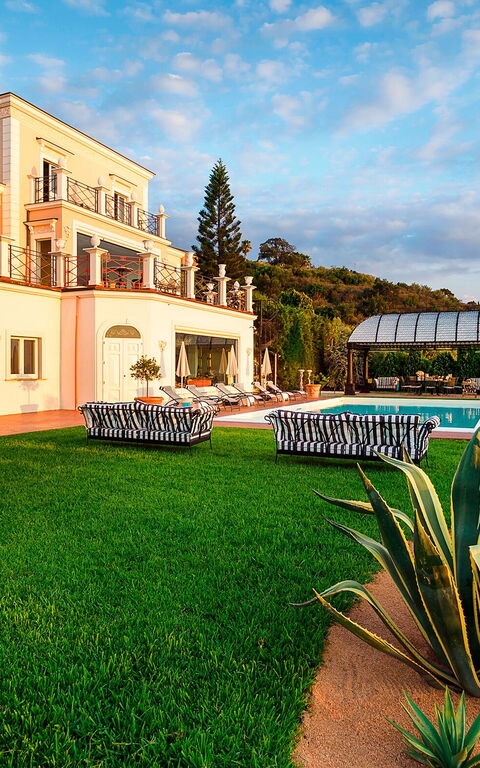 Villa Estella: Have, Udendørs