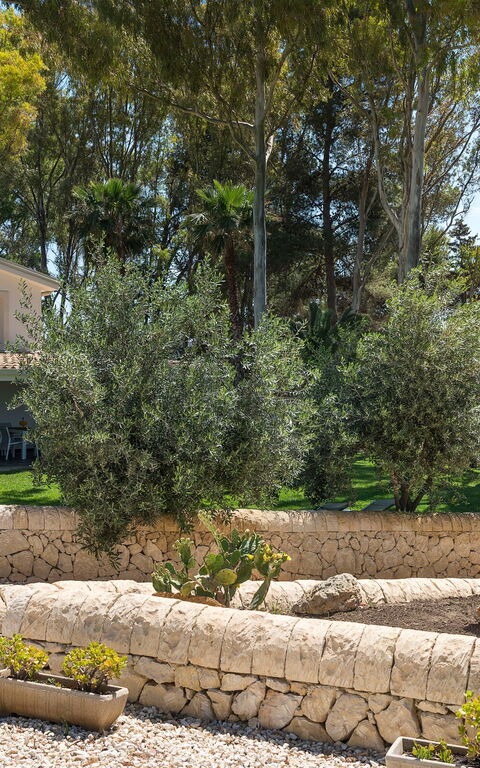 Marinella Punta Milocca: Have, Udendørs