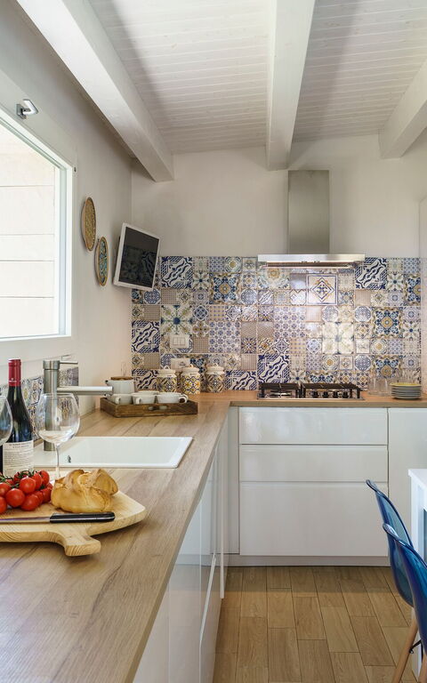 Marinella Punta Milocca: Frokostlokale, Køkken